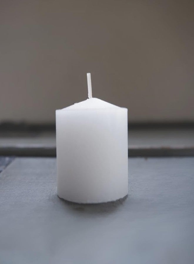 Candlestock White Votive Candles - Pack of 6 Candles, 10 Hour Burn Time, Made in The USA, Candles for Parties, Events, Restaurants, Spas, Decorations, Home, Unscented Candles - Image 5